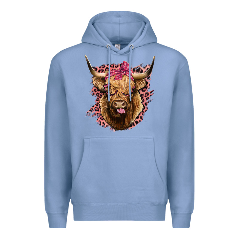 Highland Cow Premium Hoodie by Bettercallsaul | Teevron