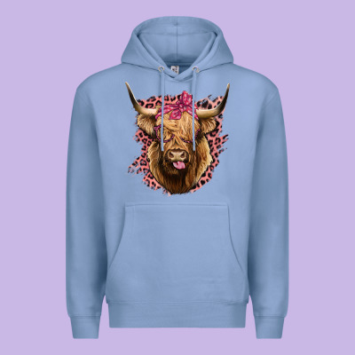 Highland Cow Premium Hoodie Designed By Bettercallsaul
