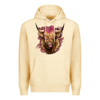 Pina Colada Highland cow Premium Hoodie - Bettercallsaul
