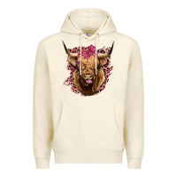 Sandshell Highland cow Premium Hoodie - Bettercallsaul