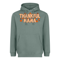 Sage Thankful Mama Heavyweight Hoodie - MaliasSmallBusiness