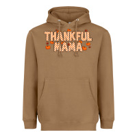 Toasted Coconut Thankful Mama Heavyweight Hoodie - MaliasSmallBusiness