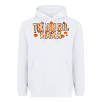 White Thankful Mama Heavyweight Hoodie - MaliasSmallBusiness