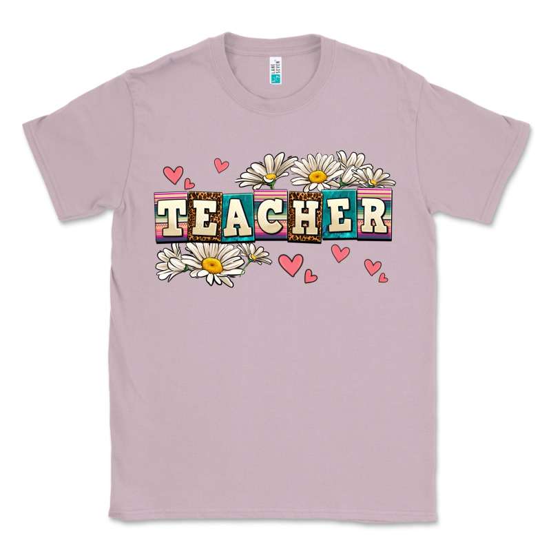 Daisy Teacher Classic Tee by AdoDesignShop | Teevron