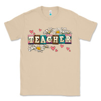 Mushroom daisy teacher Classic Tee - AdoDesignShop