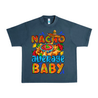 Midnight Navy nacho average baby with nacho 2 Urban Heavy Tee - AdoDesignShop