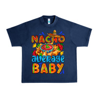 Navy nacho average baby with nacho 2 Urban Heavy Tee - AdoDesignShop