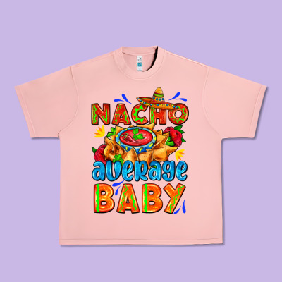 Nacho Average Baby With Nacho 2 Urban Heavy Tee Designed By Adodesignshop