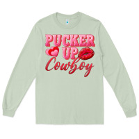Matcha pucker up cowboy Long Sleeve Tee - AdoDesignShop