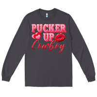 Smoke pucker up cowboy Long Sleeve Tee - AdoDesignShop