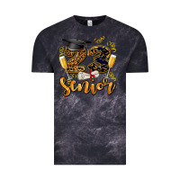 Cloud Black 23 senıor wıth champagne Vintage Tee - AdoDesignShop