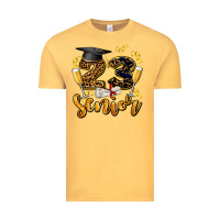 Vintage Mustard 23 senıor wıth champagne Vintage Tee - AdoDesignShop