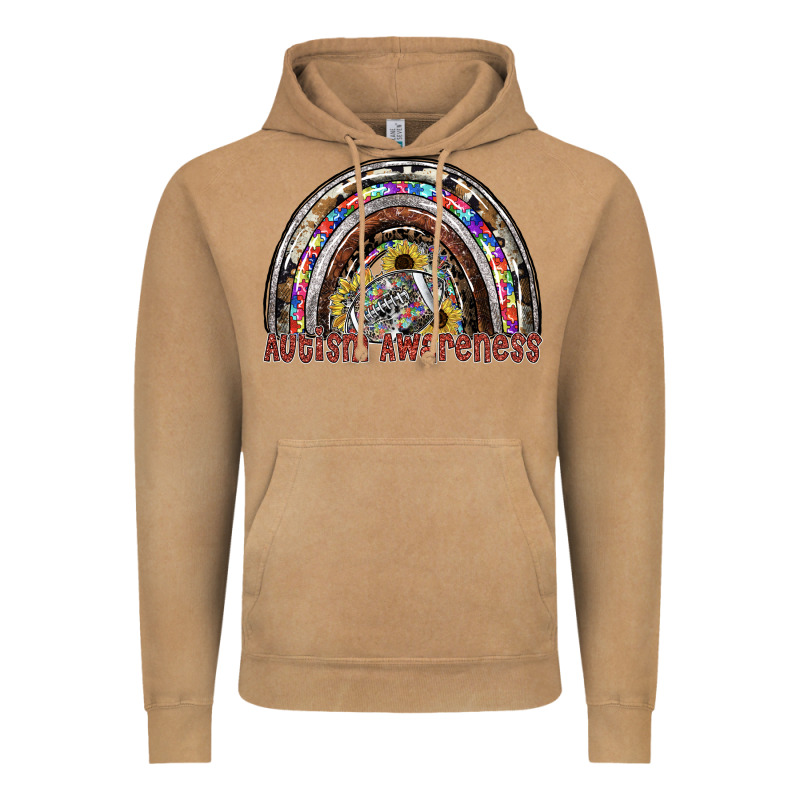 Autism Avareness Football Vintage Hoodie by SublimationCraftShop | Teevron