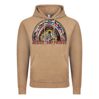 Vintage Coffee autism avareness football Vintage Hoodie - SublimationCraftShop
