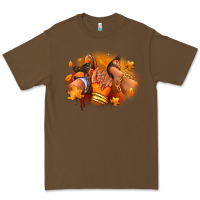 Cacao Fall sneaker and heel afro woman Premium Tee - RanaPortraitStore