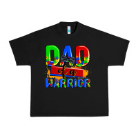 Black dad of a warrior Urban Heavy Tee - AdoDesignShop