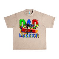 French Oak dad of a warrior Urban Heavy Tee - AdoDesignShop