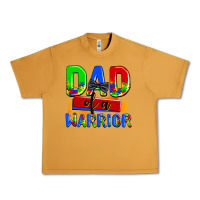 Dad Of A Warrior Urban Heavy Tee | Teevron