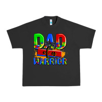 Pigment Black dad of a warrior Urban Heavy Tee - AdoDesignShop