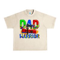 Sandshell dad of a warrior Urban Heavy Tee - AdoDesignShop