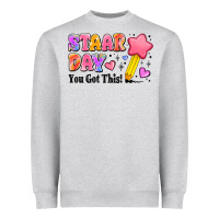 Heather Grey staar day you got this Heavyweight Sweatshirt - JahusDesignShop