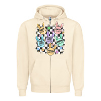 Sandshell easter bunny candy Zipper Hoodie - MaliasSmallBusiness