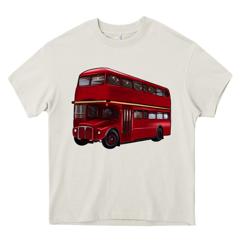 Double Decker Bus Heavy Core Tee by Artiststas | Teevron