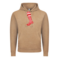 Vintage Coffee red sock fa element Vintage Hoodie - FaDigitalArtStudio