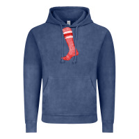 Vintage Denim red sock fa element Vintage Hoodie - FaDigitalArtStudio