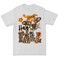 Dove Grey Hay Fall heifer Premium Tee - RanaPortraitStore