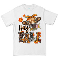 White Hay Fall heifer Premium Tee - RanaPortraitStore