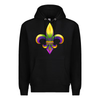 Black mardi gras Premium Hoodie - RanaPortraitStore