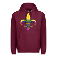 Burgundy mardi gras Premium Hoodie - RanaPortraitStore