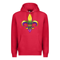 Cardinal mardi gras Premium Hoodie - RanaPortraitStore