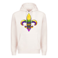Pale Pink mardi gras Premium Hoodie - RanaPortraitStore