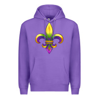 Purple mardi gras Premium Hoodie - RanaPortraitStore
