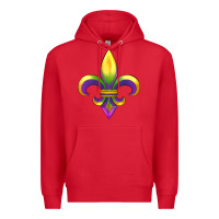 Red mardi gras Premium Hoodie - RanaPortraitStore