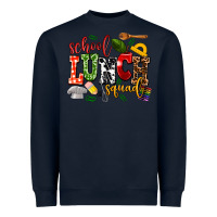 Navy school lunch squad Heavyweight Sweatshirt - AdoDesignShop