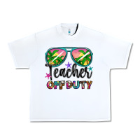 Teacher Off Duty Urban Heavy Tee | Teevron