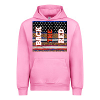 Fuchsia Pink America back the red Urban Hoodie - TumblerDesignByShophia