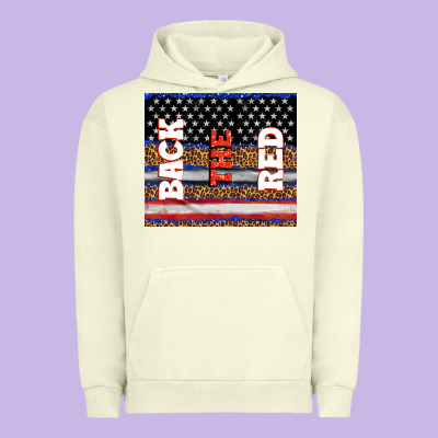 America Back The Red Urban Hoodie Designed By Tumblerdesignbyshophia