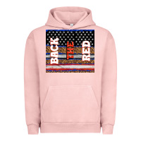 Pigment Salmon America back the red Urban Hoodie - TumblerDesignByShophia