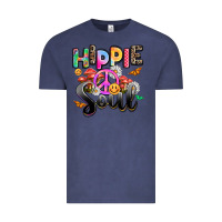 Vintage Denim hippie soul Vintage Tee - AdoDesignShop