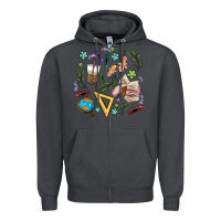 Smoke teacher tools Zipper Hoodie - MaliasSmallBusiness
