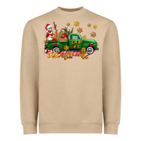 Mushroom santa fuel   cookies truck Heavyweight Sweatshirt - AdoDesignShop
