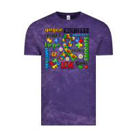 Cloud Purple autism awareness Vintage Tee - JahusDesignShop