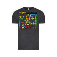 Vintage Black autism awareness Vintage Tee - JahusDesignShop