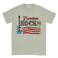 Matcha freedom rocks with guitar Classic Tee - Artiststas
