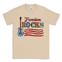 Mushroom freedom rocks with guitar Classic Tee - Artiststas