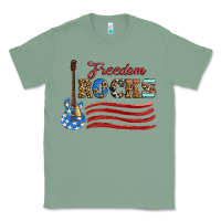 Sage freedom rocks with guitar Classic Tee - Artiststas